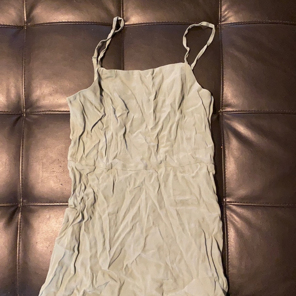 cotton on green dress